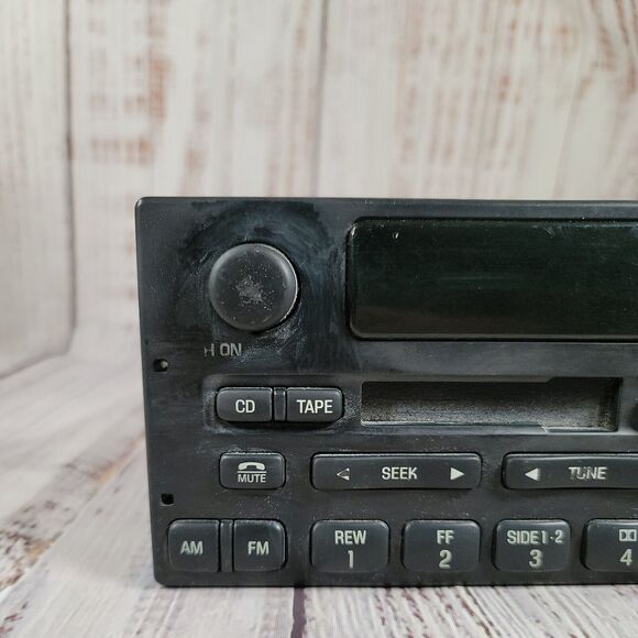 99 -04 Ford Expedition Mercury AM FM Cassette with CD Controls YL1F-18C870-JA - Picture 3 of 7